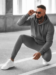 Férfi melegítő együttes grafit OZONEE JS/68C10386/5Z