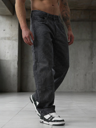 Férfi farmer nadrág grafit OZONEE O/KK2828/5