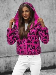 Női kabát megfordítható rózsaszín OZONEE O/H953