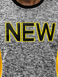 Férfi blúz Szürke OZONEE JS/KS1908Z