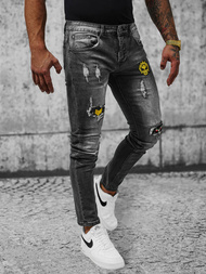 Férfi farmer nadrág szürke OZONEE NB/MP0167G