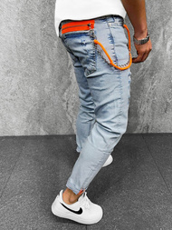 Férfi farmer nadrág Világoskék OZONEE O/B6324/1