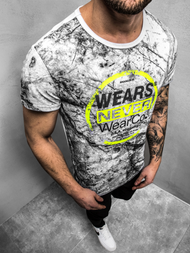 Férfi póló Fehér OZONEE JS/SS10925Z