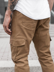 Férfi nadrág jogger camel OZONEE A/404