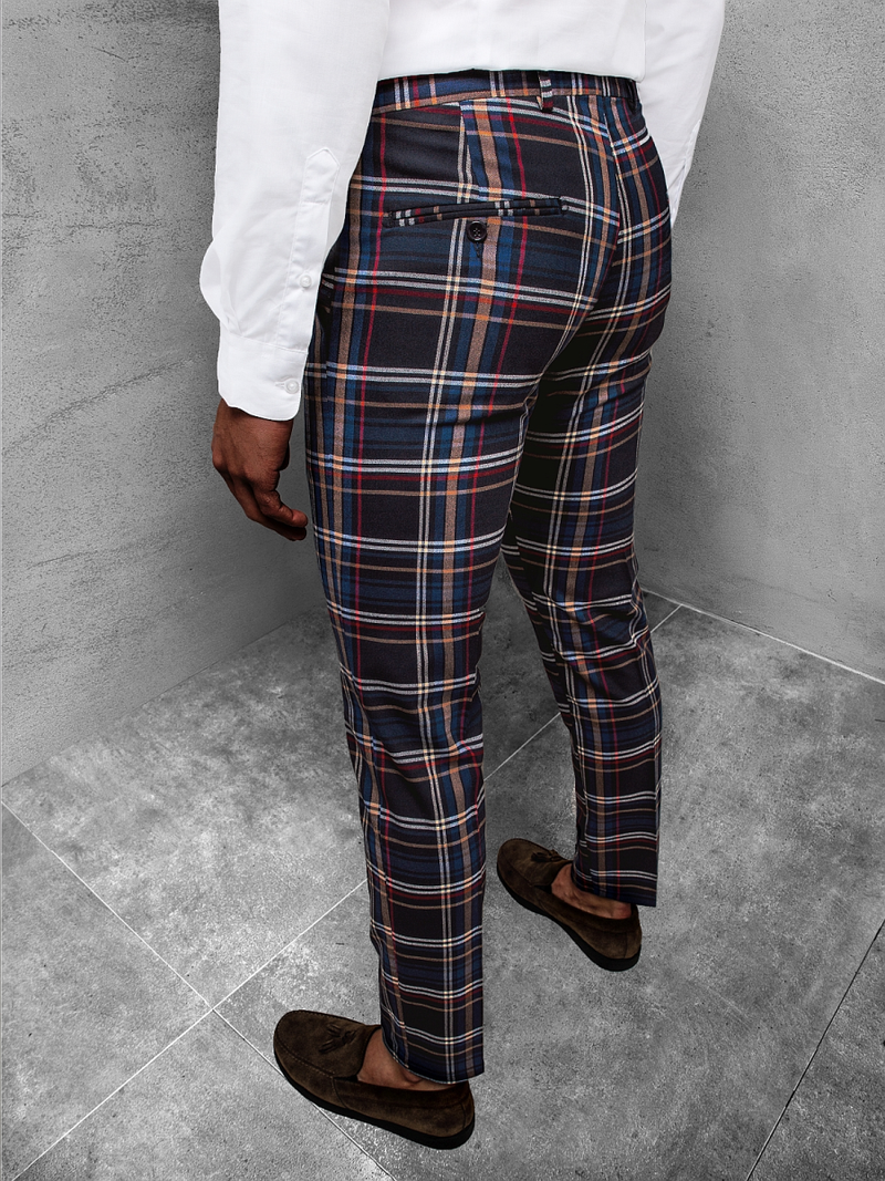 Férfi chino nadrág Gránát OZONEE DJ/5589