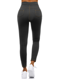 Női leggings Sötét-Szürke OZONEE JS/1016/A2