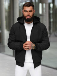 Férfi dzseki fekete OZONEE JS/62M9502/392