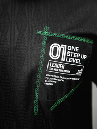 Férfi Póló Fekete OZONEE O/3C333