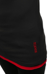 Férfi póló Fekete-piros OZONEE O/1273Z