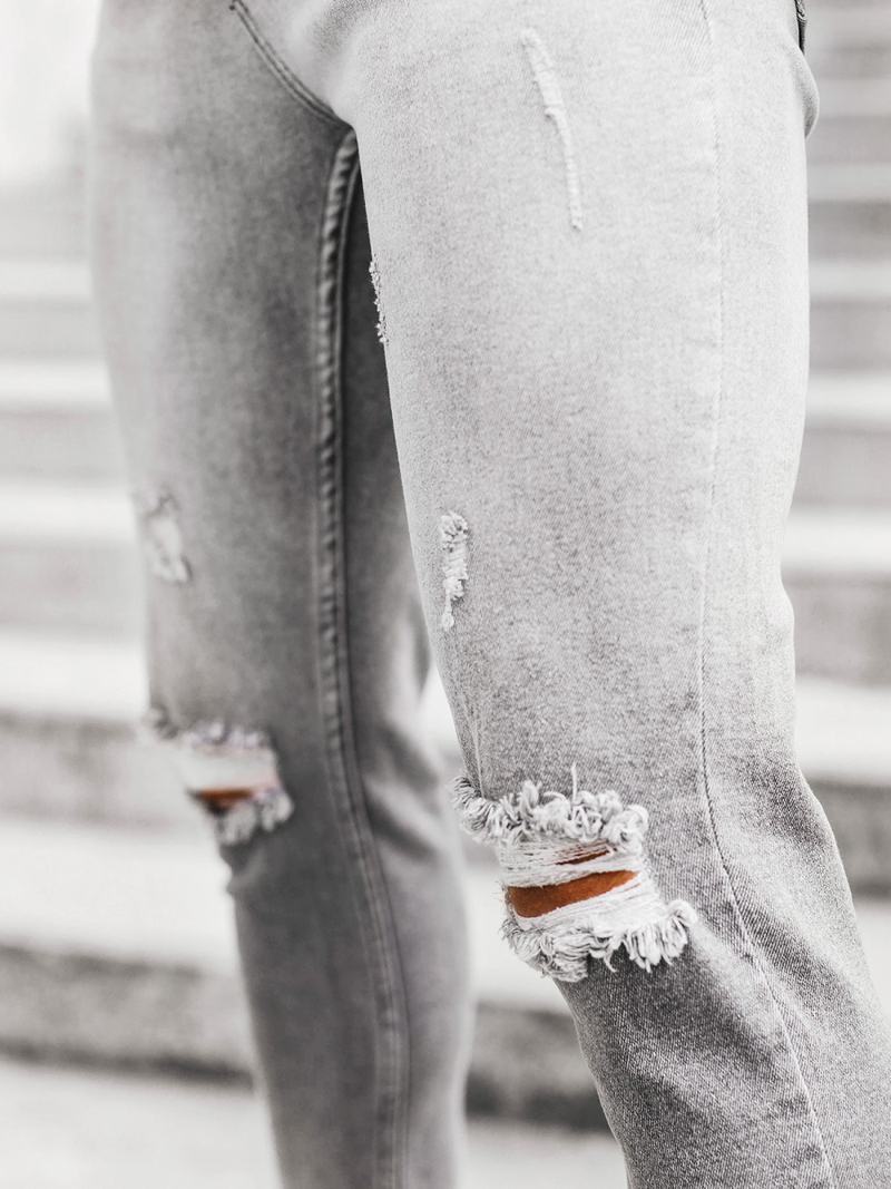 Férfi nadrág Szürke OZONEE DP/587