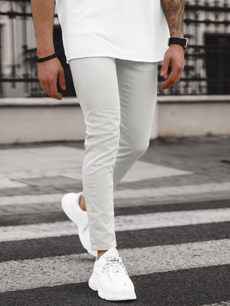 Férfi Farmer Nadrág Szürke OZONEE E/5194/01