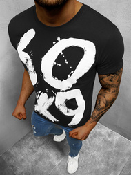 Férfi Póló Fekete OZONEE O/1297