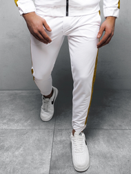 Férfi melegítő nadrág Fehér OZONEE B/10018