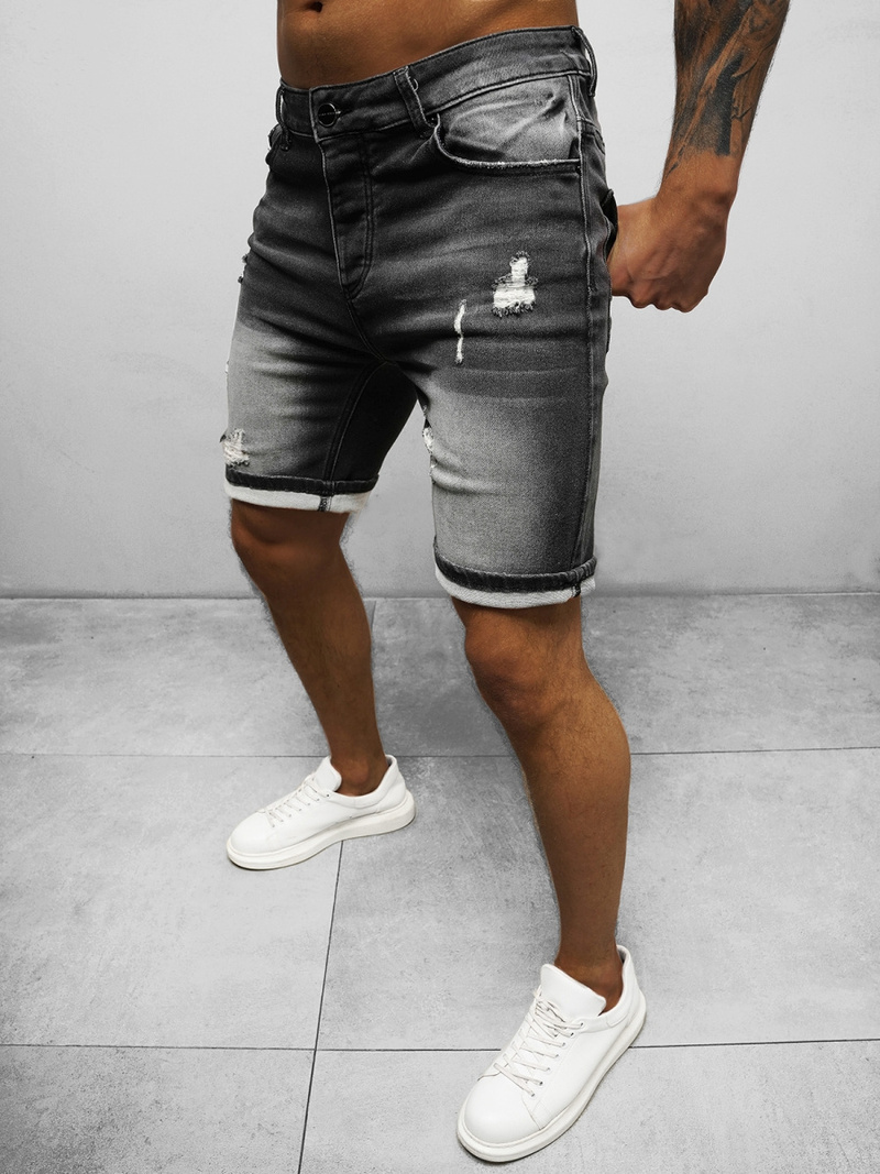 Férfi Rövidnadrág Fekete OZONEE NB/MP0061N