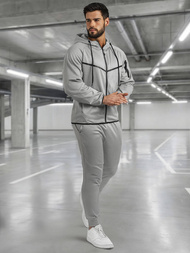 Férfi melegítő együttes szürke OZONEE JS/8C1966/2