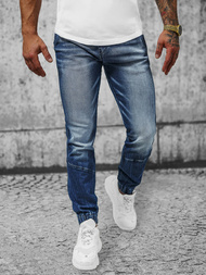 Férfi Nadrág Jogger Sötét-Kék OZONEE NB/MP0118BS