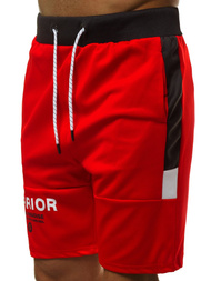 Férfi rövidnadrág Piros JS/KK300175