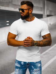 Férfi Póló Fehér OZONEE JS/712005Z