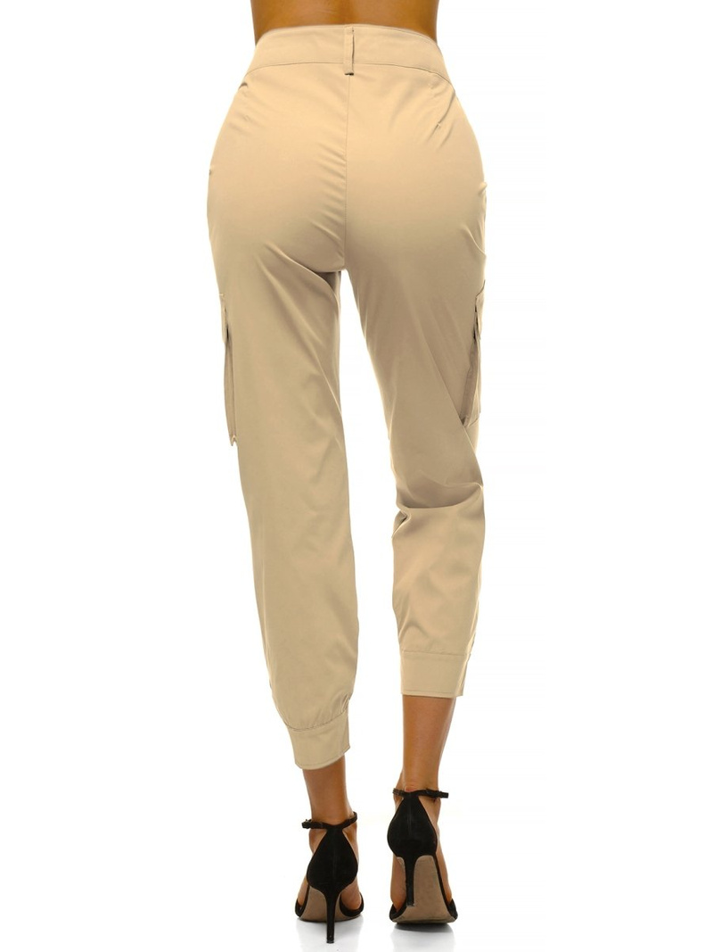 Női jogger nadrág Bézs OZONEE O/HM002