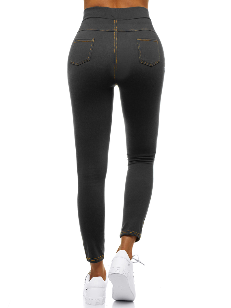 Női leggings Sötét-Szürke OZONEE JS/1016/A2