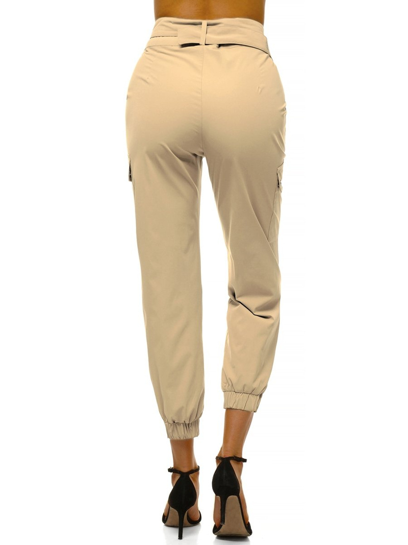 Női jogger nadrág Bézs OZONEE O/HM001