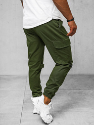 Férfi chino jogger nadrág khaki OZONEE O/G3014Z