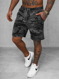 Férfi Rövidnadrág Grafit OZONEE JS/8K283/5