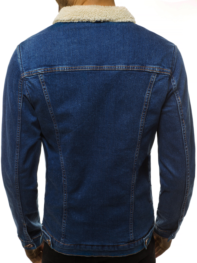 Férfi farmer dzseki kék OZONEE BN/5935