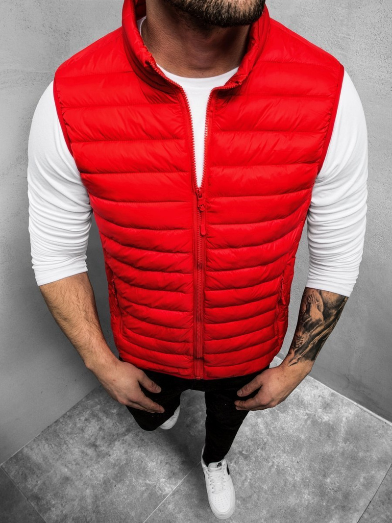 Férfi mellény Piros OZONEE JS/LY32Z