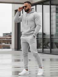 Férfi melegítő együttes szürke OZONEE JS/68C10381/2Z