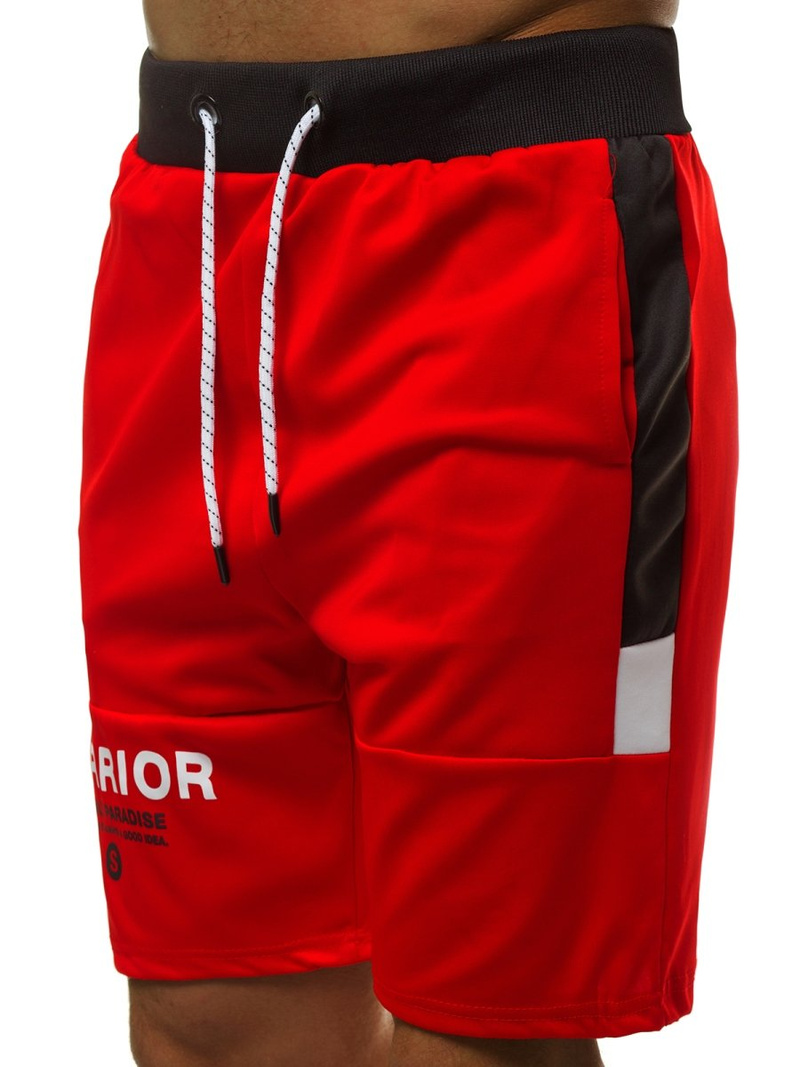 Férfi rövidnadrág Piros JS/KK300175