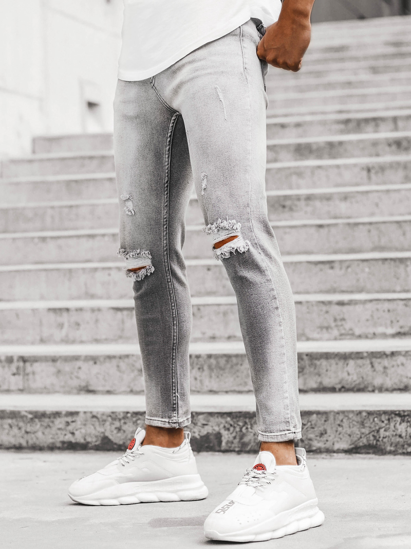 Férfi nadrág Szürke OZONEE DP/587