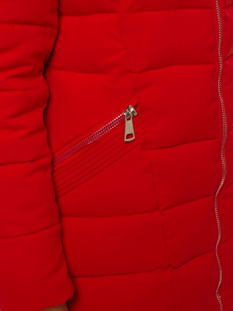 Női dzseki piros OZONEE O/SW029/4