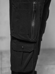 Férfi Nadrág Fekete OZONEE O/PS5527