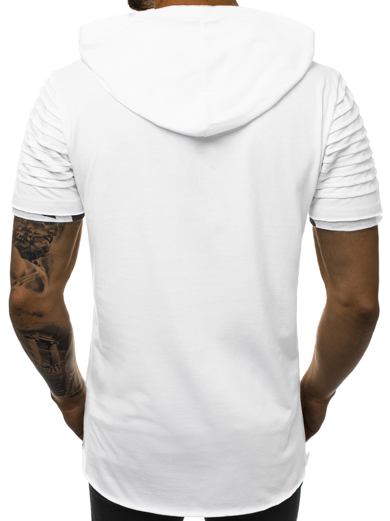 Férfi póló Fehér OZONEE O/1187XZ