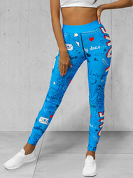 Női Leggings Kék OZONEE O/20755Z