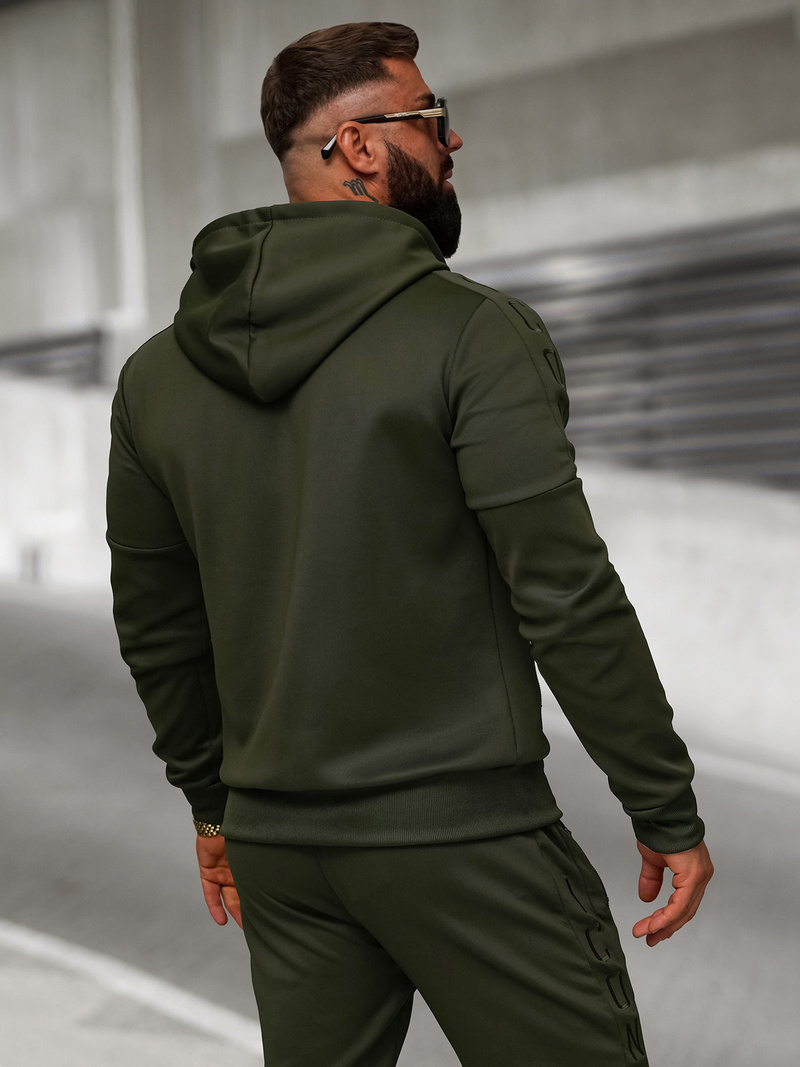 Férfi melegítő együttes khaki OZONEE O/LN11760