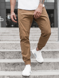 Férfi nadrág jogger camel OZONEE A/404