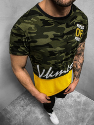 Férfi póló Zöld OZONEE JS/SS10978Z