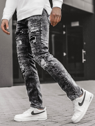 Férfi farmer nadrág Grafit OZONEEV/19194