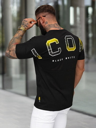 Férfi Póló Fekete OZONEE O/QQ1297