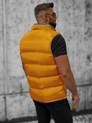 Férfi Mellény Sárga OZONEE N/7131Z
