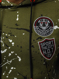 Férfi blúz Zöld OZONEE JS/DD275Z