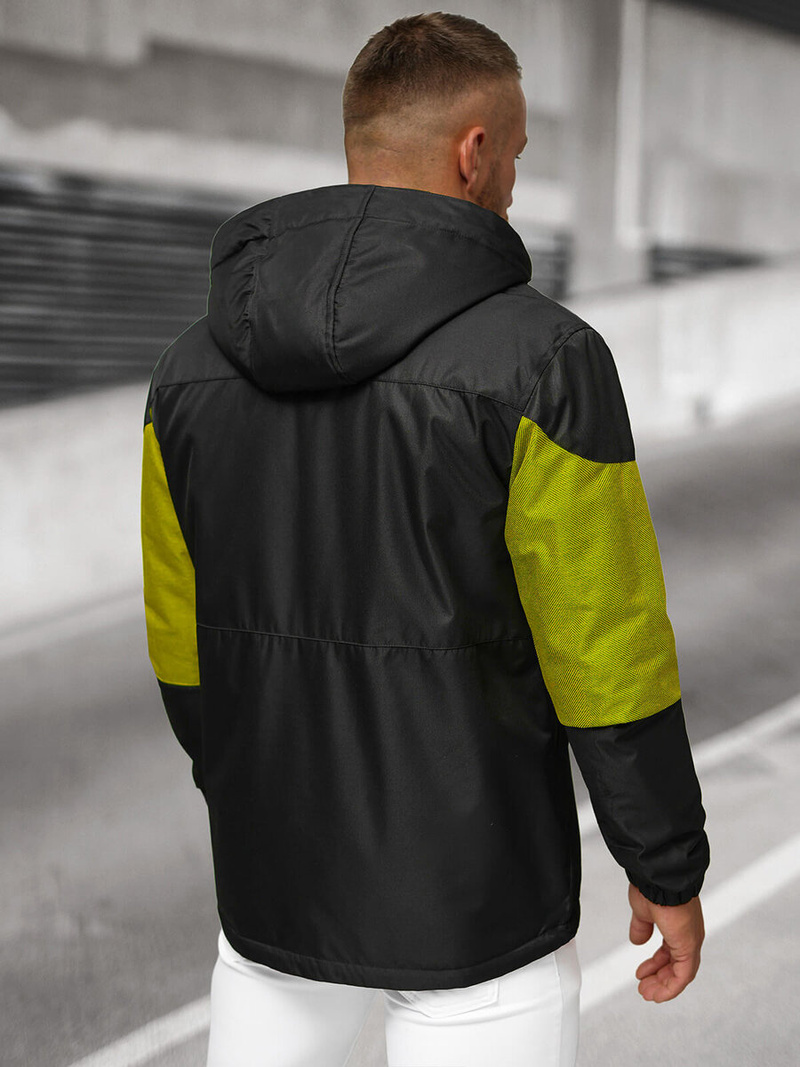 Férfi dzseki fekete OZONEE JS/22M310/392Z