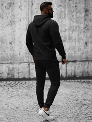 Férfi melegítő együttes fekete OZONEE JS/XW2008