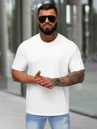 Férfi Póló Fehér OZONEE JS/67T1298/1