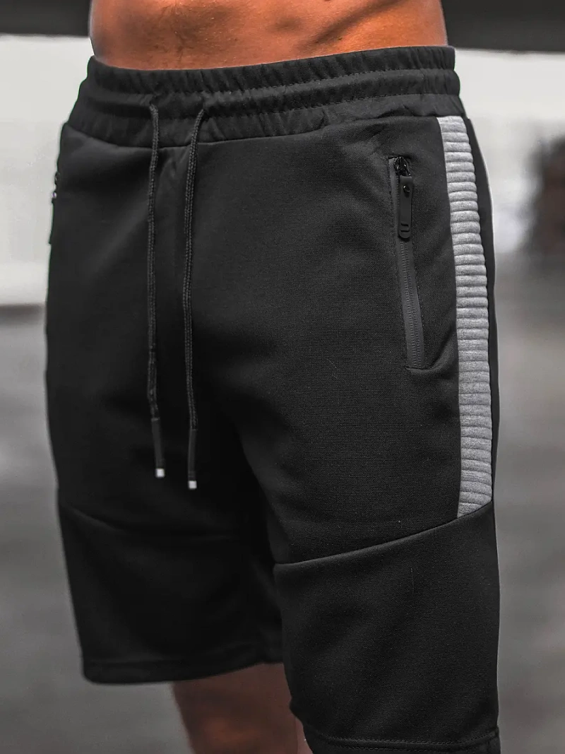 Férfi rövidnadrág Fekete OZONEE O/WW20013/1