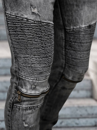 Férfi farmer nadrág fekete OZONEE NB/MP0069N