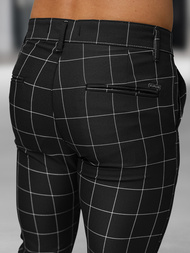 Férfi chino nadrág Fekete OZONEE DJ/5505Z