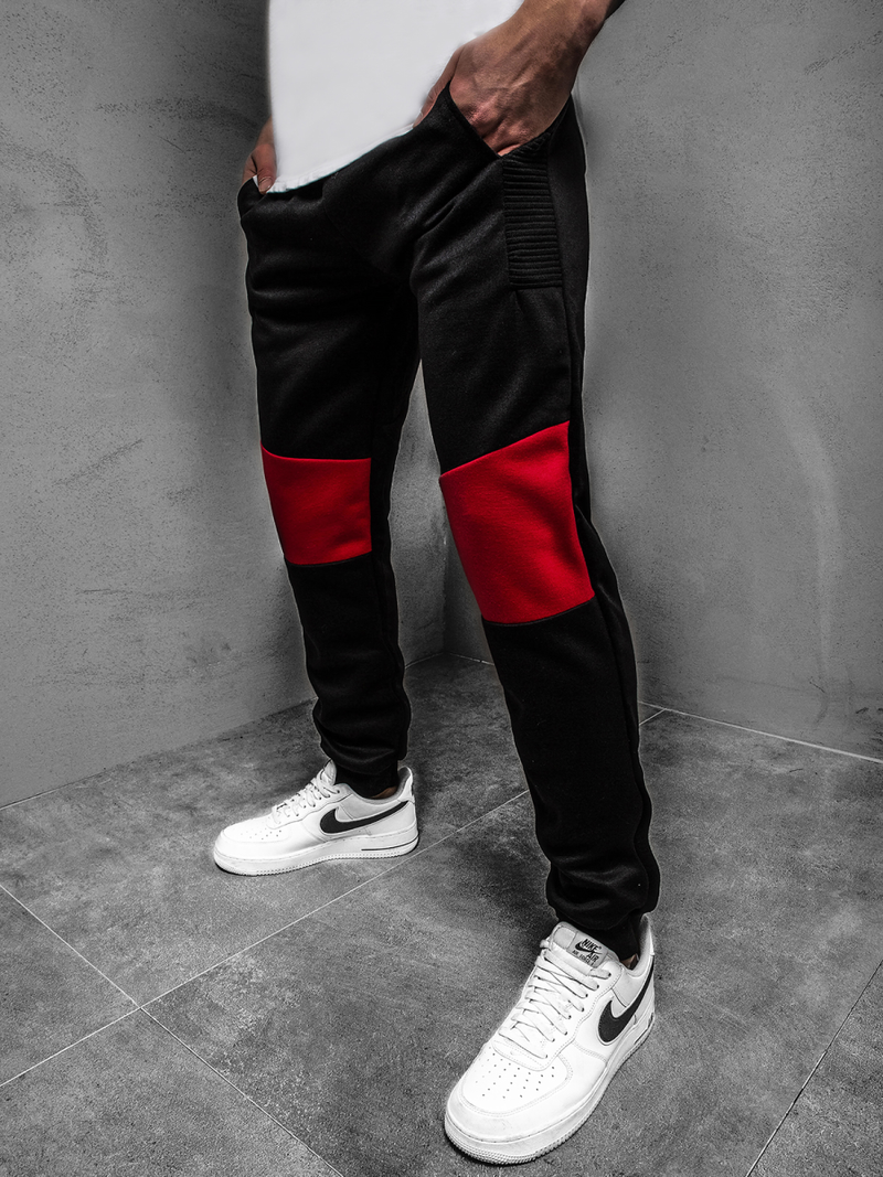 Férfi melegítő nadrág Fekete OZONEE JS/JZ11015Z